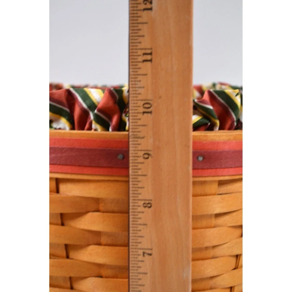 Longaberger 1998 May Series Snapdragon Basket Combo 9.5